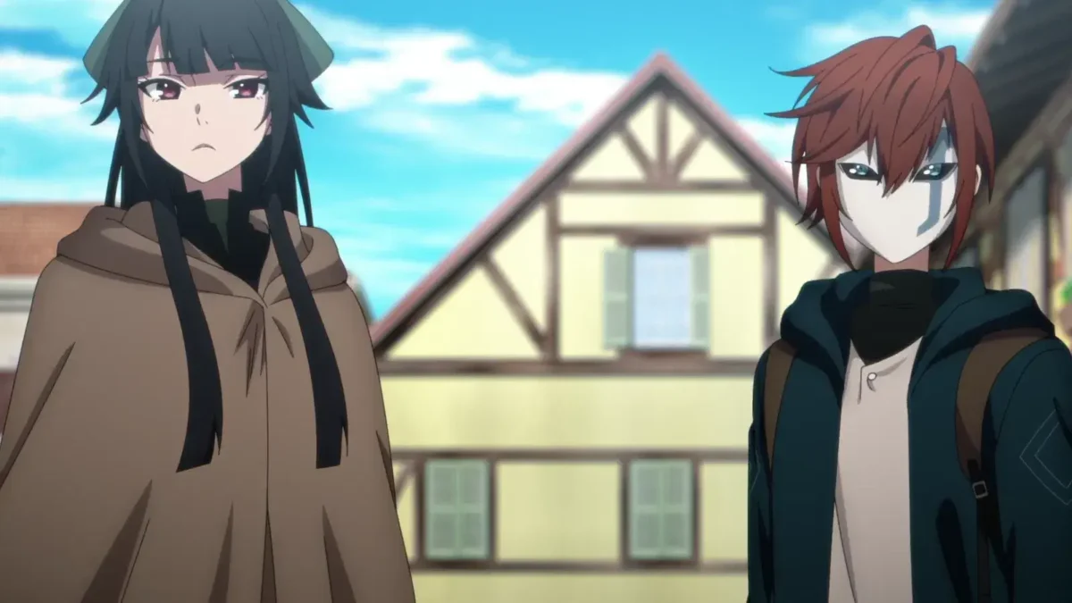 Момент из трейлера аниме Начало после конца